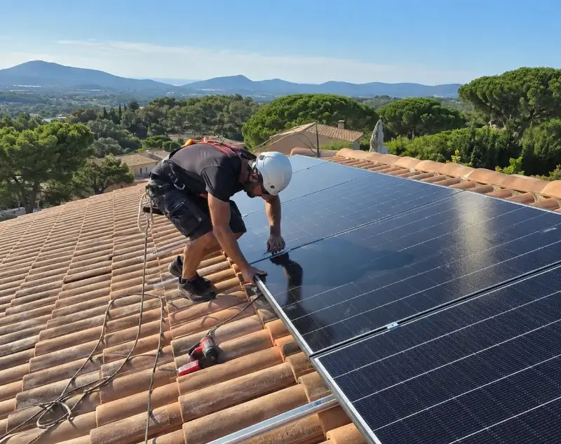 Installateur panneaux solaires Chambost-Allières — pose photovoltaïque sur toiture